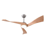 Fabrilamp Janubi Ventilador Dc 18w Niq/haya 3 Asp.6 Vel.Reg.x132d Remoto, memoria y Temp.3000-4000-6000k 173491342