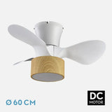 Ventilador Fabrilamp KOS negro vista