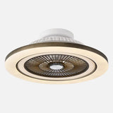 Ventilador Fabrilamp Mato cuero ambiente