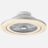 Ventilador Fabrilamp Mato níquel ambiente