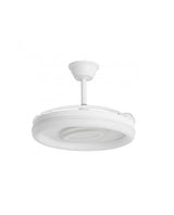 Ventilador de techo retráctil con luz AJP Bribón LED blanco 3 palas 3000-6500K Ø50cm 68W 16021