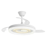Ventilador de techo retráctil con luz AJP Bribón LED blanco 3 palas 3000-6500K Ø50cm 68W 16021 — vista 7