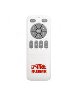 Ventilador de techo retráctil con luz AJP Bribón LED blanco 3 palas 3000-6500K Ø50cm 68W 16023