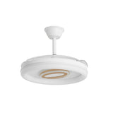 Ventilador de techo retráctil con luz AJP Bribón LED blanco madera 3 palas 3000-6500K Ø50cm 68W 16022 — vista 4