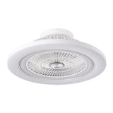 Ventilador de techo retráctil Fabrilamp Antartida LED blanco 5 palas motor DC Ø58cm 50W — vista 4