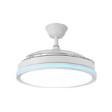 Ventilador de techo retráctil Fabrilamp Cacique LED blanco 3 palas motor DC 3000-6500K Ø107cm 59W — vista 2