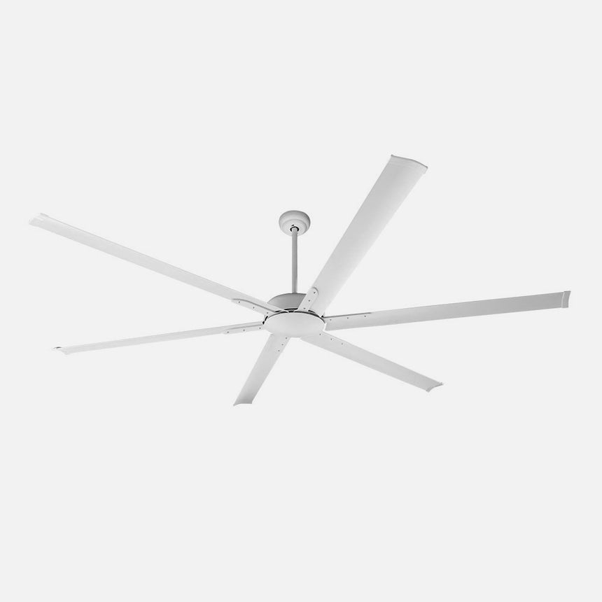 Ventilador de techo Fabrilamp Almanzor LED blanco 6 palas motor DC 3000-6000K Ø214cm 24W — vista 2