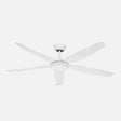 Ventilador de techo Fabrilamp Altea LED blanco 5 palas motor DC 3000-6500K Ø142cm 24W — vista 1