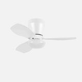 Ventilador de techo Fabrilamp Cain LED blanco 3 palas motor DC 3000-6500K Ø62cm 15W — vista 1