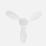 Ventilador de techo Fabrilamp Cain LED blanco 3 palas motor DC 3000-6500K Ø62cm 15W — vista 2
