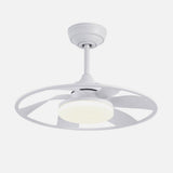 Ventilador de techo con luz Fabrilamp Celsius LED blanco 6 palas motor DC Ø55cm 26W — vista 2