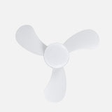 Ventilador de techo Fabrilamp Enoc LED blanco 3 palas motor DC 3000-6500K Ø58cm 15W — vista 2