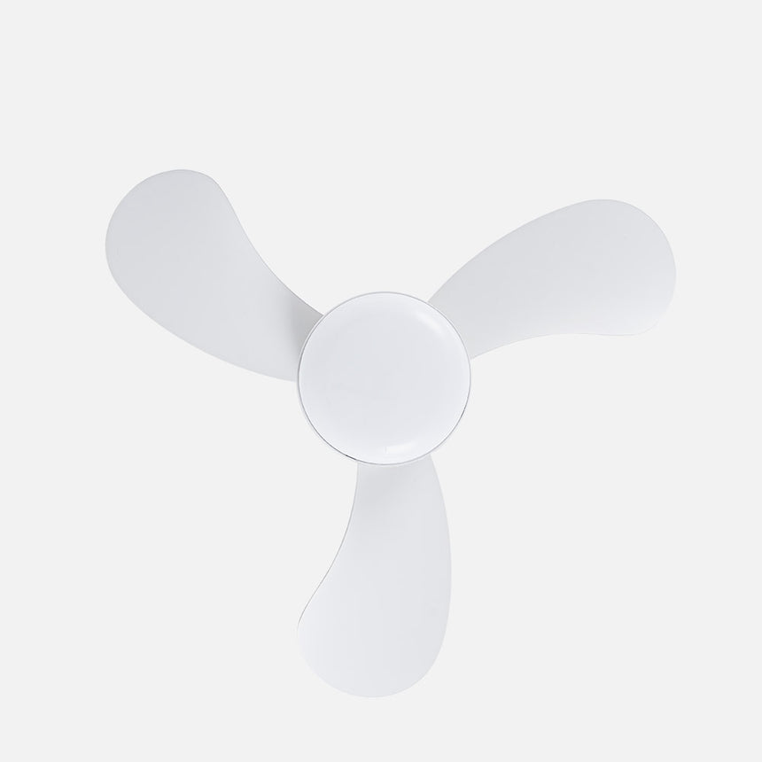 Ventilador de techo Fabrilamp Enoc LED blanco 3 palas motor DC 3000-6500K Ø58cm 15W — vista 2