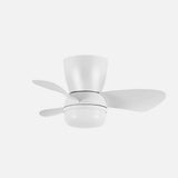 Ventilador de techo Fabrilamp Enoc LED blanco 3 palas motor DC 3000-6500K Ø58cm 15W — vista 1
