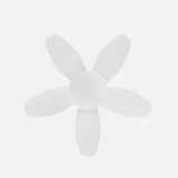 Ventilador de techo Fabrilamp Haran LED blanco 5 palas motor DC 3000-6500K Ø62cm 15W — vista 2