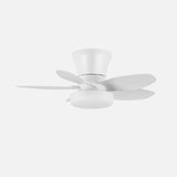 Ventilador de techo Fabrilamp Haran LED blanco 5 palas motor DC 3000-6500K Ø62cm 15W — vista 1