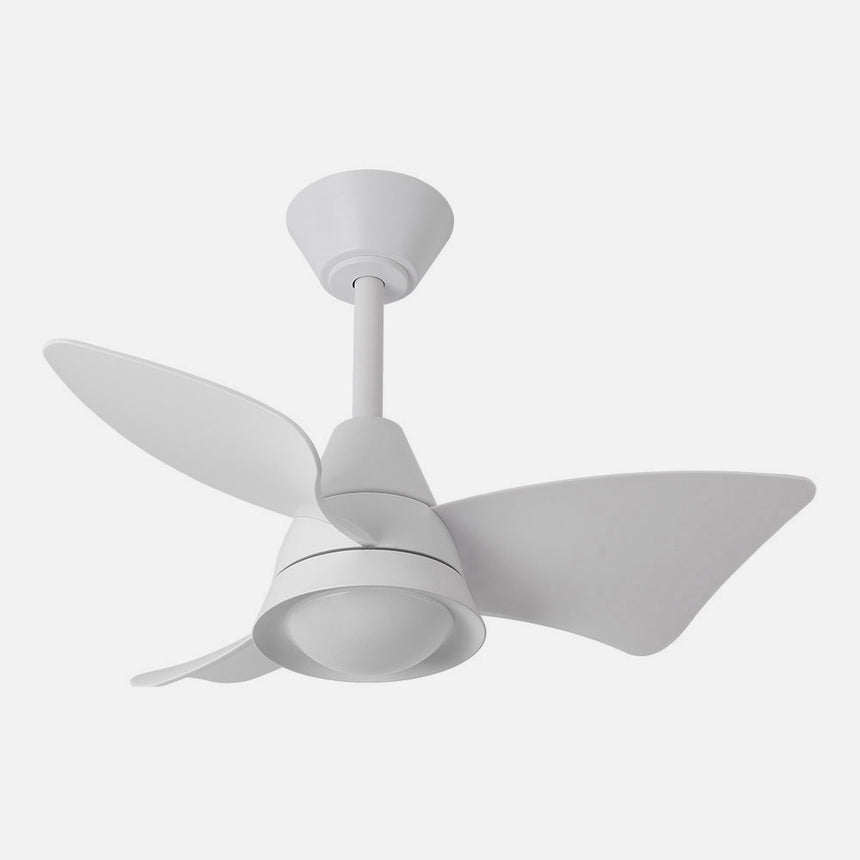 Ventilador de techo Fabrilamp Jaguar LED blanco 3 palas motor DC 3000-6500K Ø96cm 30W — vista 2