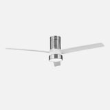 Ventilador de techo Fabrilamp Teo LED níquel blanco 3 palas motor DC 3000-6000K Ø139cm 24W — vista 2