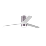 Ventilador de techo Fabrilamp Teo LED níquel blanco 3 palas motor DC 3000-6000K Ø139cm 24W — vista 4