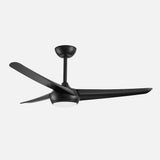 Ventilador de techo Fabrilamp Patras LED negro 3 palas motor DC 3000-6000K Ø131cm 24W — vista 2