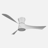 Ventilador de techo Fabrilamp Tianas LED blanco 3 palas motor DC 3000-6000K Ø132cm 18W — vista 2