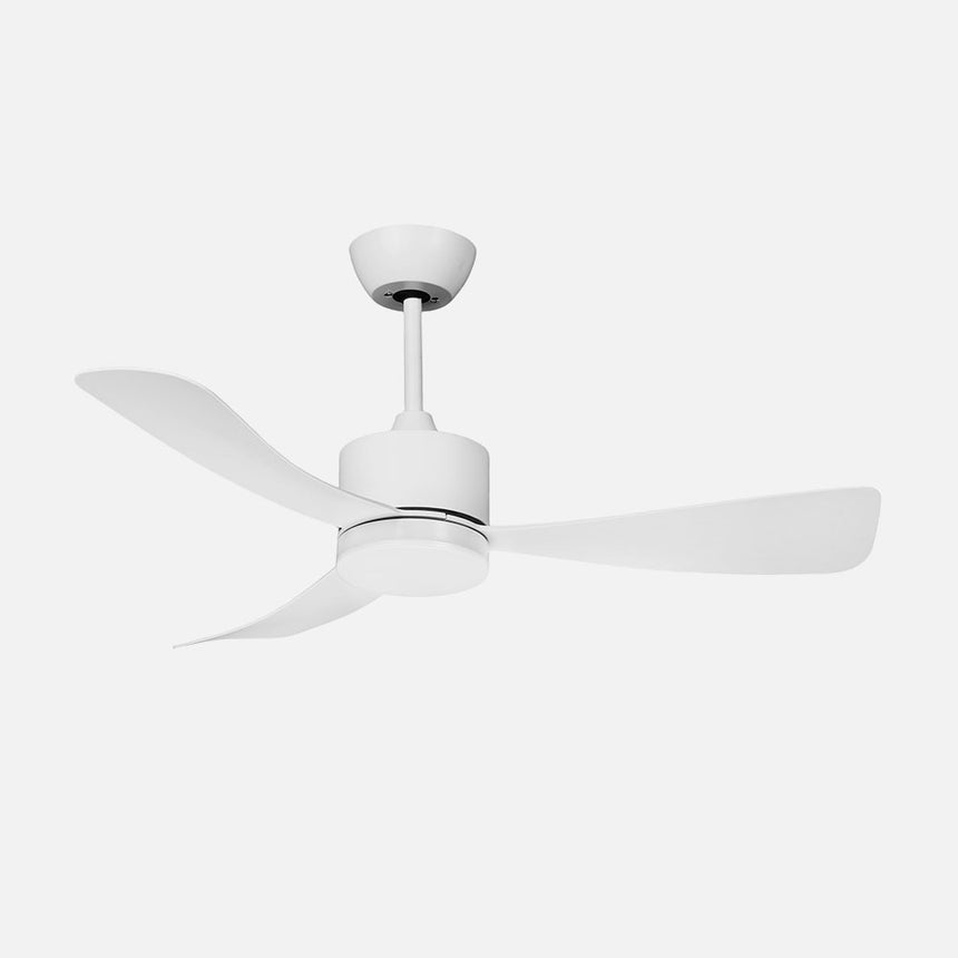 Ventilador de techo Fabrilamp Yeste LED blanco 3 palas motor DC 3000-6500K Ø106cm 18W — vista 1