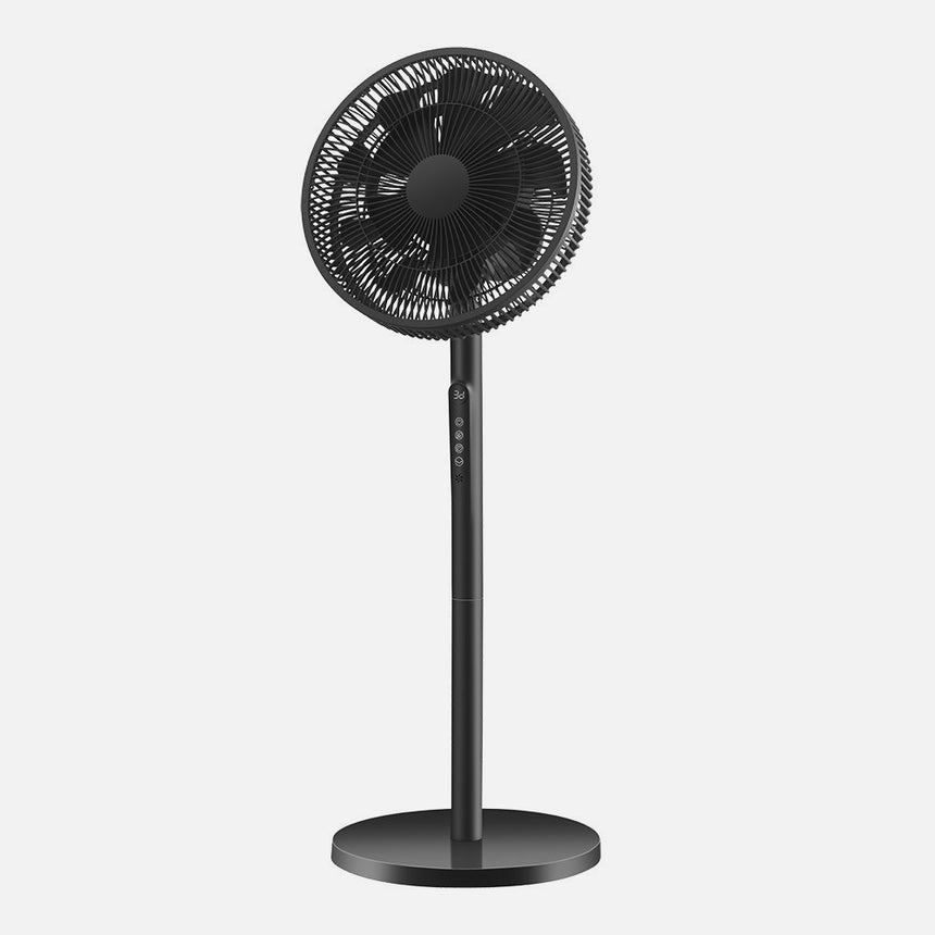 Ventilador de pie Fabrilamp Azor negro 9 palas Ø35cm — vista 2