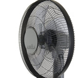 Ventilador de pie Fabrilamp Borlon negro gris 5 palas Ø43cm — vista 3