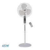 Ventilador de pie Fabrilamp Calma blanco 3 palas Ø43cm 133541001