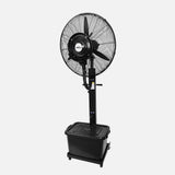 Ventilador de pie industrial Fabrilamp Diluvio negro 3 palas Ø45cm — vista 2