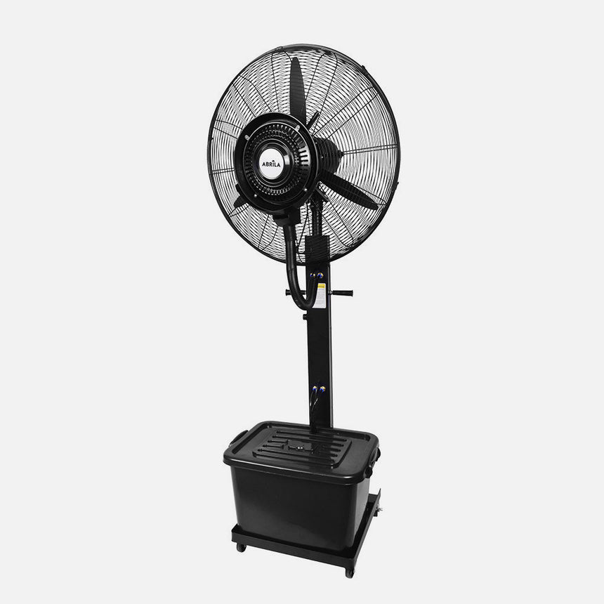 Ventilador de pie industrial Fabrilamp Diluvio negro 3 palas Ø45cm — vista 2