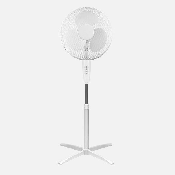 Ventilador de pie Fabrilamp Flip blanco 3 palas Ø40cm 259441001