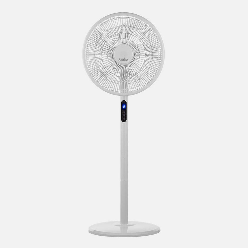 Ventilador de pie Fabrilamp Icono blanco 5 palas Ø44cm — vista 2