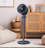 Ventilador de pie Fabrilamp Montecristo granito 3 palas — vista 4