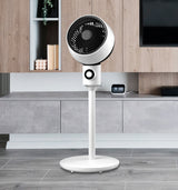 Ventilador de pie Fabrilamp Ozono blanco negro 3 palas Ø23cm — vista 3
