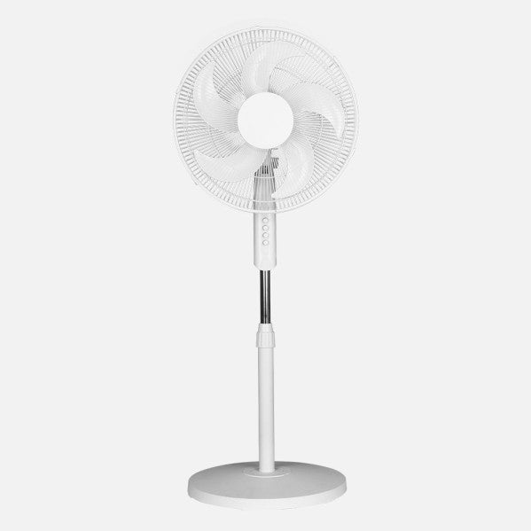 Ventilador de pie Fabrilamp Spirit blanco 5 palas Ø43cm 256541001