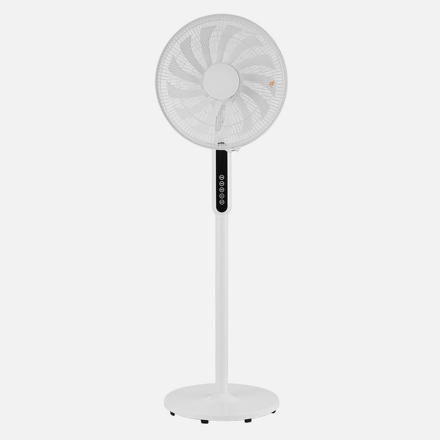 Ventilador de pie Fabrilamp Torbellino blanco 13 palas Ø41cm — vista 2