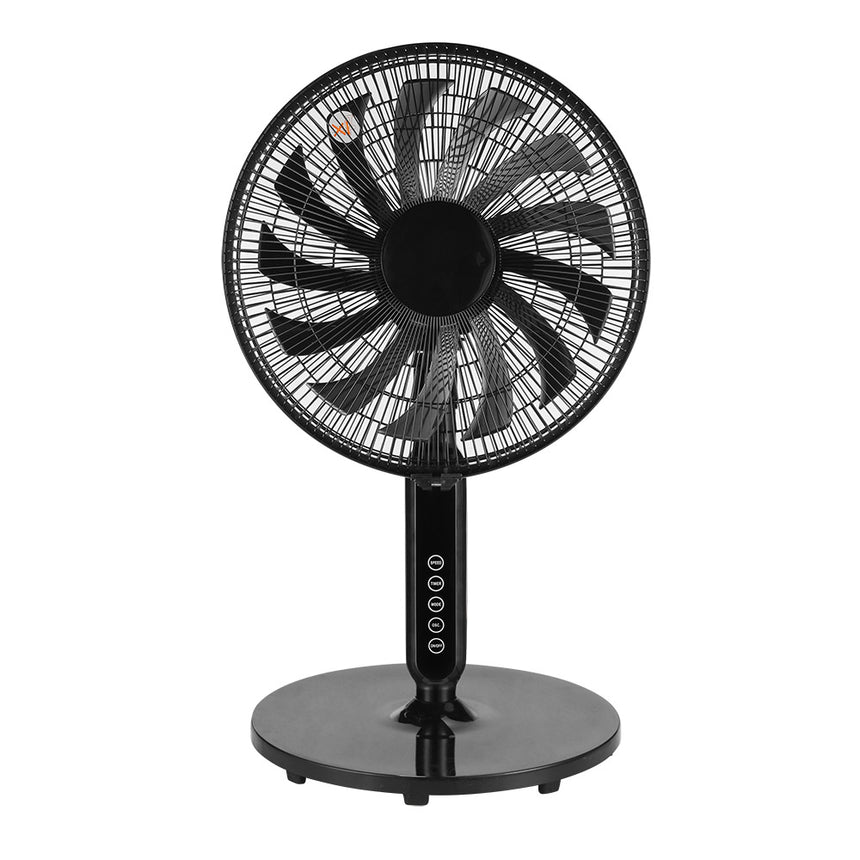 Ventilador de pie Fabrilamp Torbellino negro 13 palas Ø41cm — vista 4