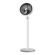 Ventilador de pie Fabrilamp Vencejo blanco negro 3 palas Ø34cm — vista 1