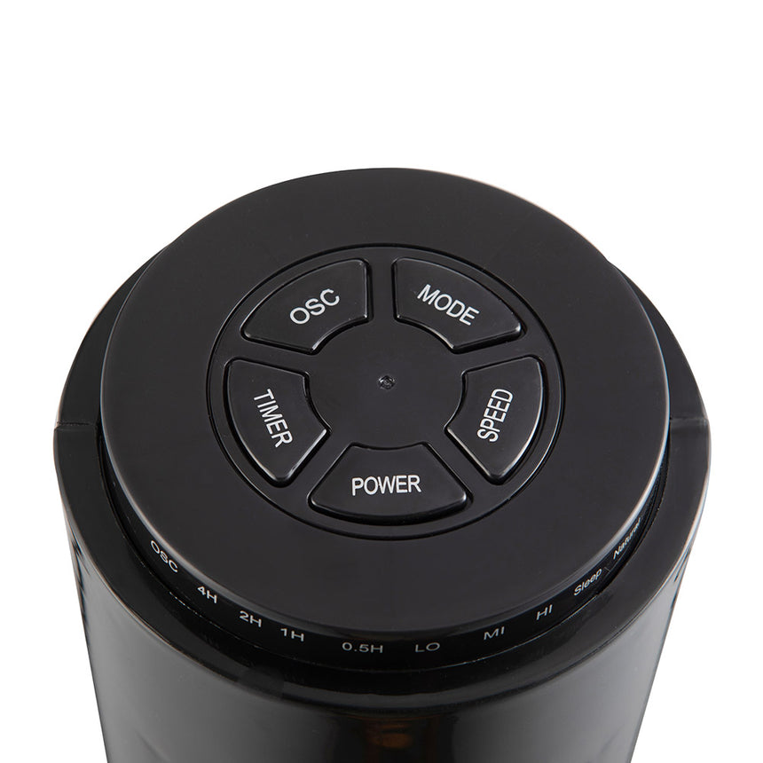 Ventilador de sobremesa Fabrilamp Picaro negro Ø22cm — vista 3