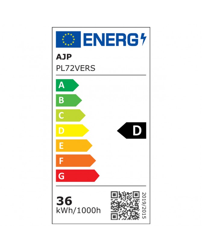 Ventilador de techo retráctil con luz AJP Dublin LED plata 3 palas 3000-6500K Ø50cm 68W 16002