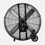Ventilador de pie industrial Fabrilamp Maximum negro 4 palas Ø127cm — vista 2