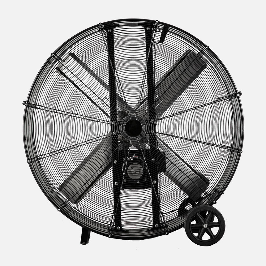 Ventilador de pie industrial Fabrilamp Maximum negro 4 palas Ø127cm — vista 2