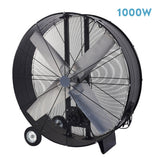 Ventilador industrial Fabrilamp Maximum negro 4 palas Ø112cm 213371109