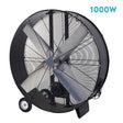Ventilador de pie industrial Fabrilamp Maximum negro 4 palas Ø112cm — vista 1