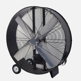 Ventilador de pie industrial Fabrilamp Maximum negro 4 palas Ø112cm — vista 2