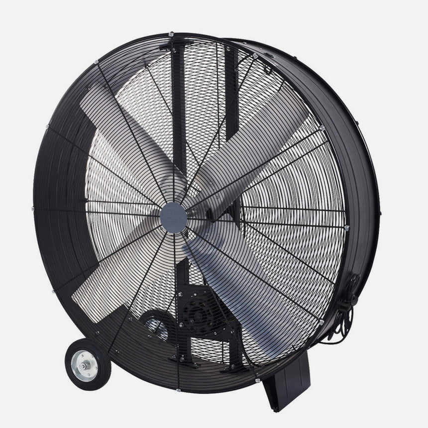 Ventilador de pie industrial Fabrilamp Maximum negro 4 palas Ø112cm — vista 2
