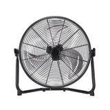 Ventilador industrial Fabrilamp Midas negro cromo 3 palas Ø46cm 237571152