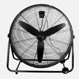 Ventilador de pie industrial Fabrilamp Vendaval negro 3 palas Ø87cm — vista 2