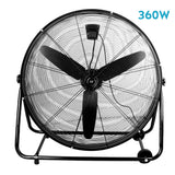Ventilador de pie industrial Fabrilamp Vendaval negro 3 palas Ø87cm — vista 1